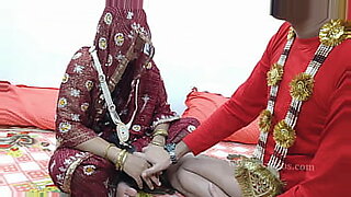 First time sex after marriage with a virgin girl with deepthroat and hard sex.